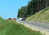 Kraśniany. Wypadek śmiertelny na DW 673. Nie żyje kierowca audi, w które wjechał citroen 