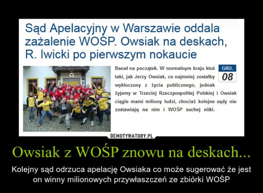 Świat na demotywatorach - zobacz więcej