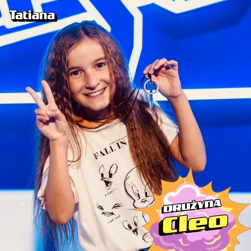 Tatiana Kopala z Bełchatowa już w sobotę, 20 marca, wystąpi w Bitwie w The Voice Kids TVP2