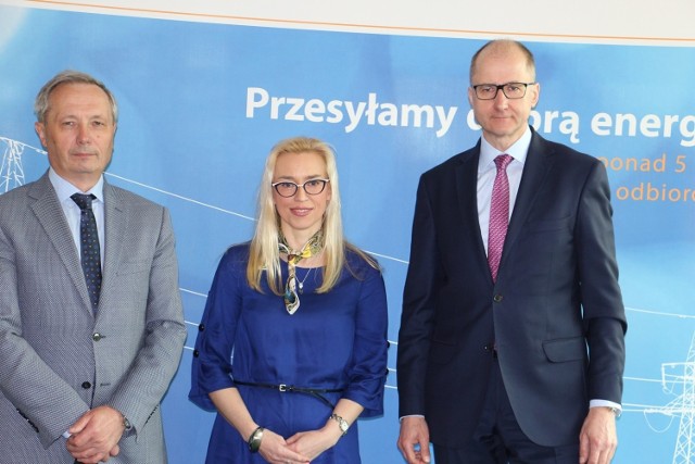 Nowym prezesem PGE Dystrybucja został Andrzej Bondyra (na zdjęciu pierwszy z prawej)