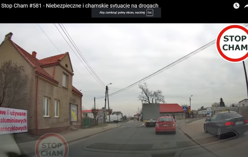 Stop Cham #581 - Niebezpieczne i chamskie sytuacje na...