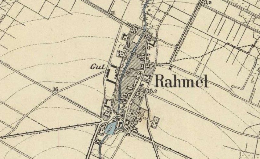 Jak wyglądała Rumia  w XIX wieku? Zobacz historyczną mapę miasta