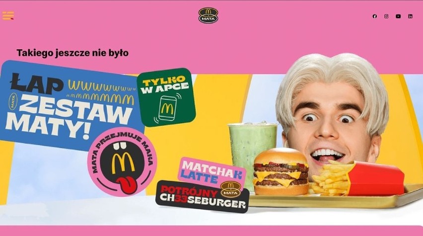 Zestaw Maty w McDonald's. Nowy "Matczak zestaw" już dostępny...