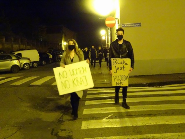 Czarny protest w Chełmnie