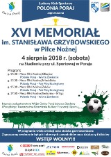 Poraj: Memoriał im. Stanisława Grzybowskiego. Zagrają drużyny z Poraja, Zawiercia i Koziegłów