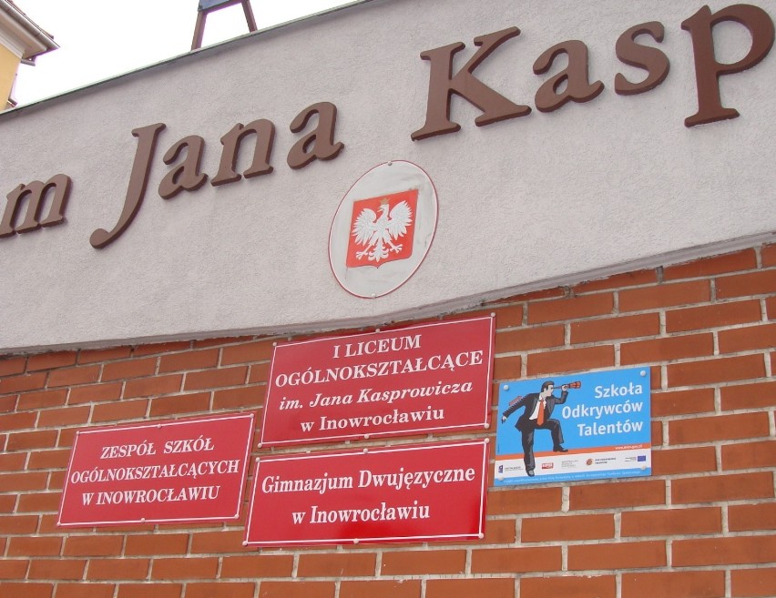I LO im. Jana Kasprowicza  w Inowrocławiu otrzymało zaszczytny tytuł Szkoły Odkrywców Talentów.