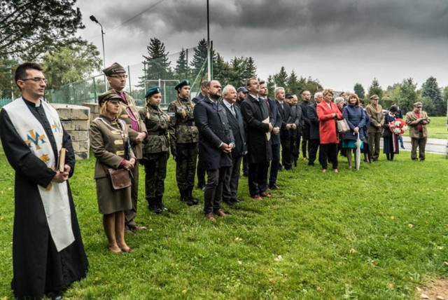 Uroczystości poświęcone uczczeniu pamięci zasłużonego dla miasta i gminy założyciela kalwaryjskiego  Sokoła. Pochód ruszył w kierunku Kalwarianki