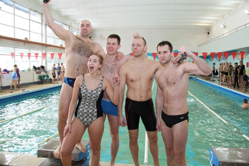 Mistrzostwa w pływaniu Służby Więziennej. Kule 2015