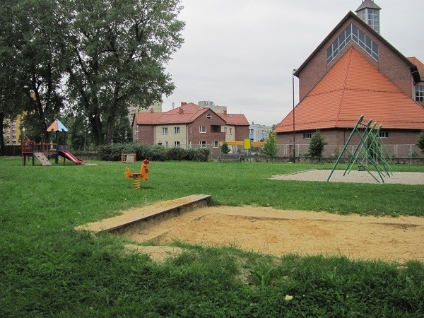 Tak wygląda obecnie stary plac zabaw przy ul. Dzionkarzy