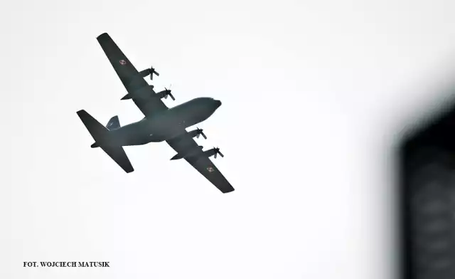 Hercules C-130 z 33 Bazy Lotnictwa Transportowego w Powidzu (zdjęcie ilustracyjne)