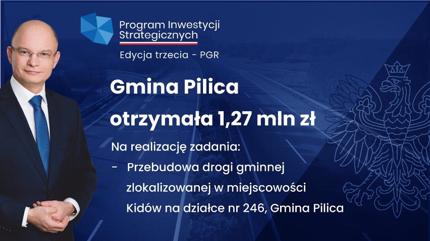 Kolejne środki trafią do gmin powiatu zawierciańskiego.