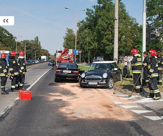 Bielsko-Biała: Wypadek na skrzyżowaniu Lwowskiej i Krakowskiej. Siedem osób rannych.