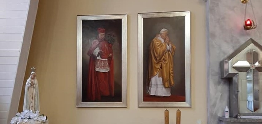 W kościele Matki Boskiej Częstochowskiej zawisł obraz Sługi Bożego kard. Stefana Wyszyńskiego