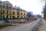 Trwają  drogowe prace na ul. Szumana i Warszawskiej w Toruniu 