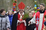 Niedziela Palmowa 2022. Prymas Polski przewodniczył Mszy św. w Rościnnie