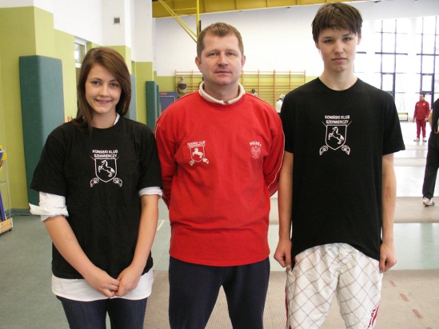 Artur Staszak (z prawej) został powołany do reprezentacji na mistrzostwa Europy Kadetów w Klagenfurcie