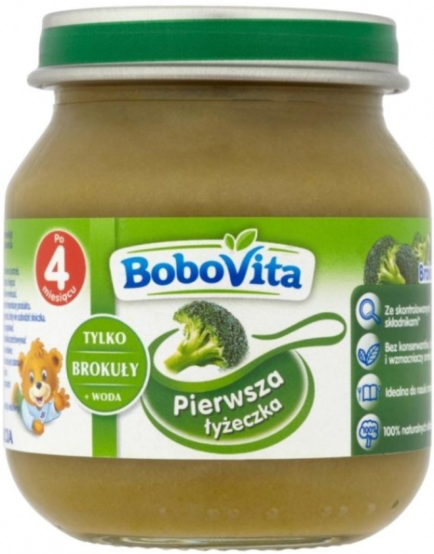 BoboVita Pierwsza łyżeczka Brokuły 125 g