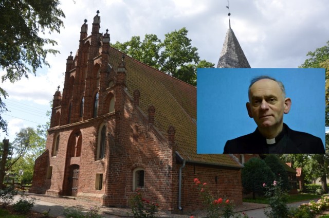 Kościół pw. św.Jadwigi Królowej Polski w Kmiecinie i ks. Józef Kożuchowski.
