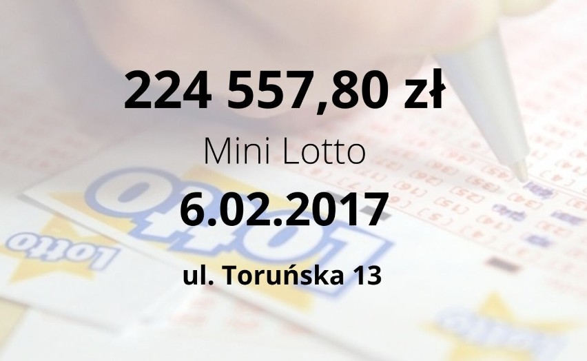 Oto najwyższe wygrane w Lotto w Grudziądzu w historii [daty, adresy kolektur]