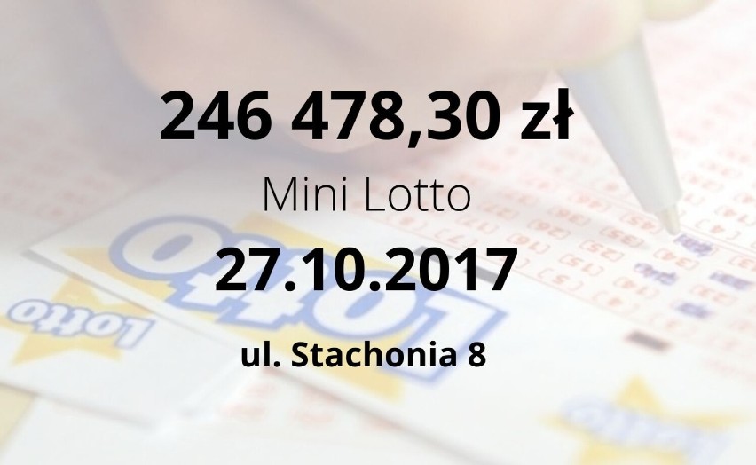 Oto najwyższe wygrane w Lotto w Grudziądzu w historii [daty, adresy kolektur]