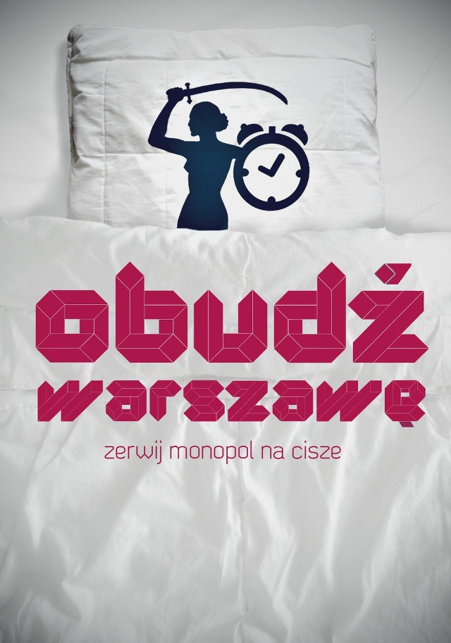 Logo akcji "Obudź Warszawę"