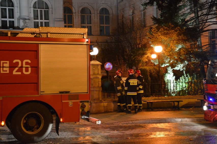 Alarm pożarowy w piotrkowskim sądzie
