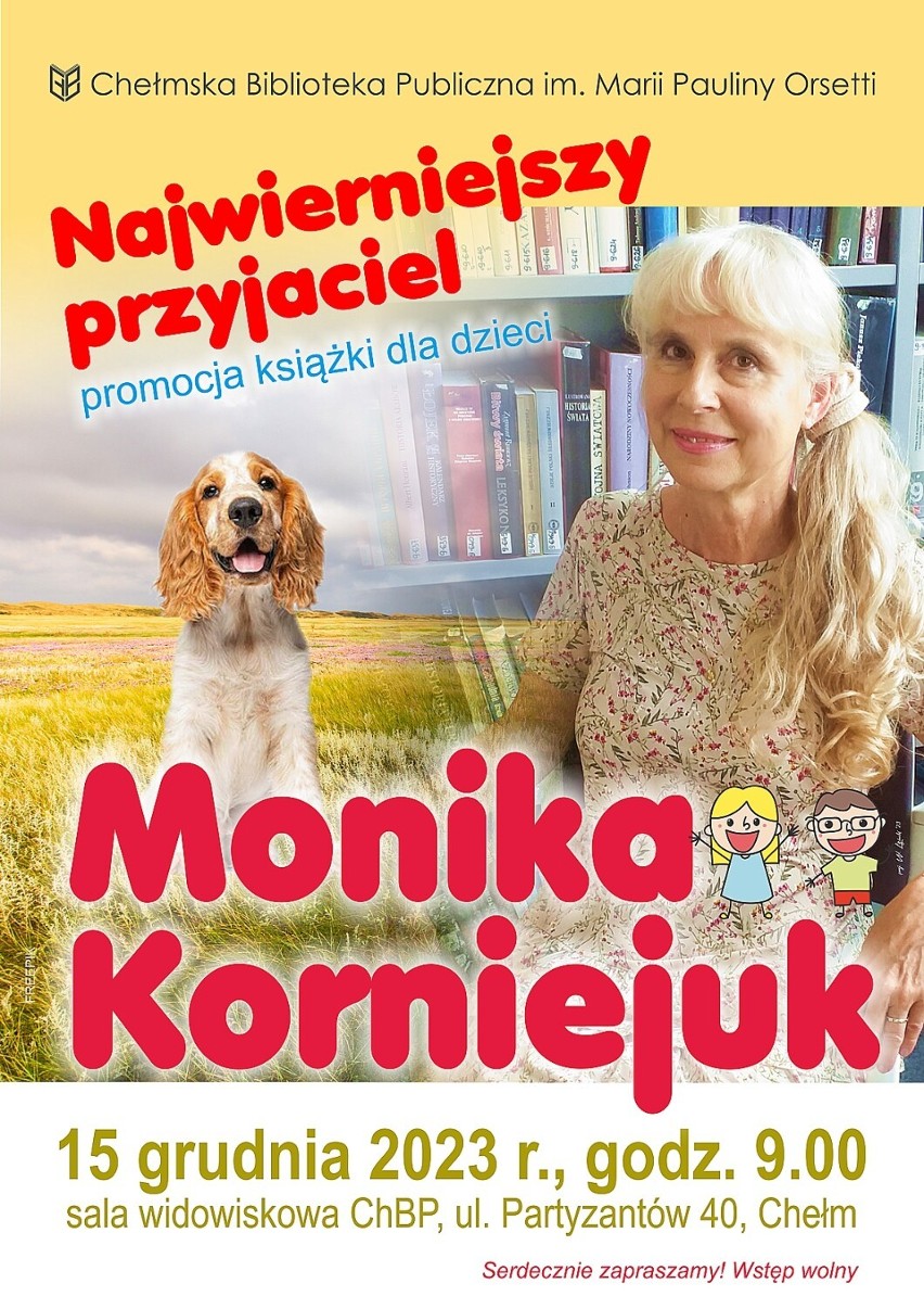 Chełm. Spotkanie autorskie z Moniką Korniejuk w chełmskiej bibliotece