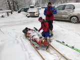 GOPR uratował turystę na Potrójnej w Beskidzie Małym [ZDJĘCIA]