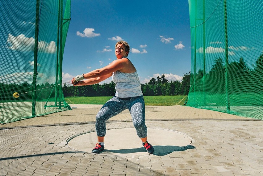 Mistrzyni olimpijska Anita Włodarczyk trenuje w Arłamowie [ZDJĘCIA]