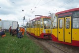 Tramwaje linii 3 wykolejają się na rondzie Inwalidów