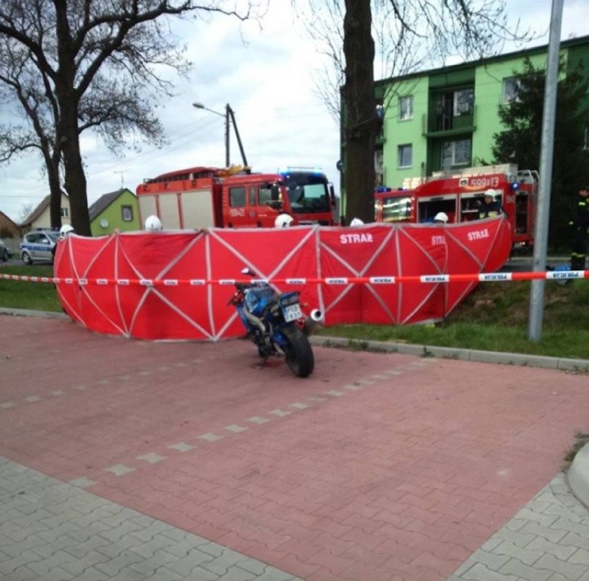 Wypadek w Kaźmierzu, do którego doszło w sobotę po godzinie...