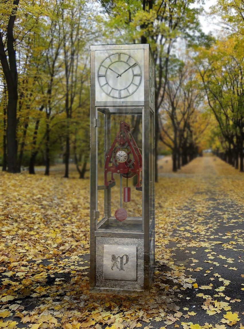 Pruszcz Gdański: Nowy zegar na skrzyżowaniu [WIZUALIZACJA]
