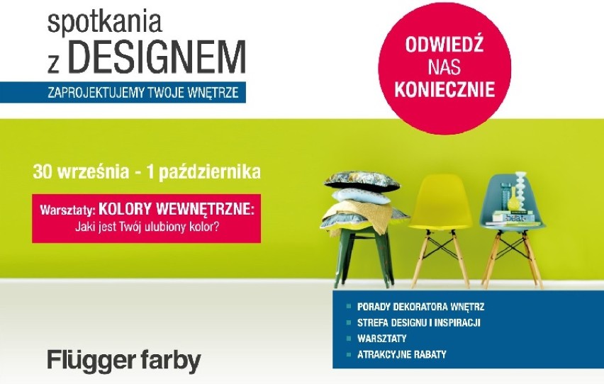 Flügger organizuje w Łodzi bezpłatne warsztaty „Kolory wewnętrzne: Jaki jest Twój ulubiony kolor?"
