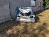 Wypadek na DK 74 w Walichnowach. 49-latka zabrana przez LPR