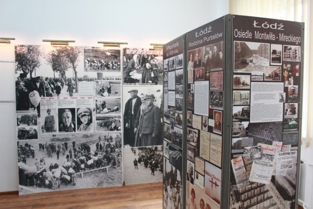 Miejska Biblioteka w Chodzieży: Wystawa "Wypędzeni 1939…" [FOTO]