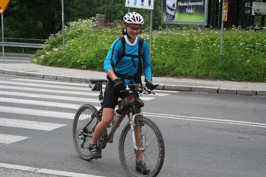 Tatry: weszła z rowerem na Rysy