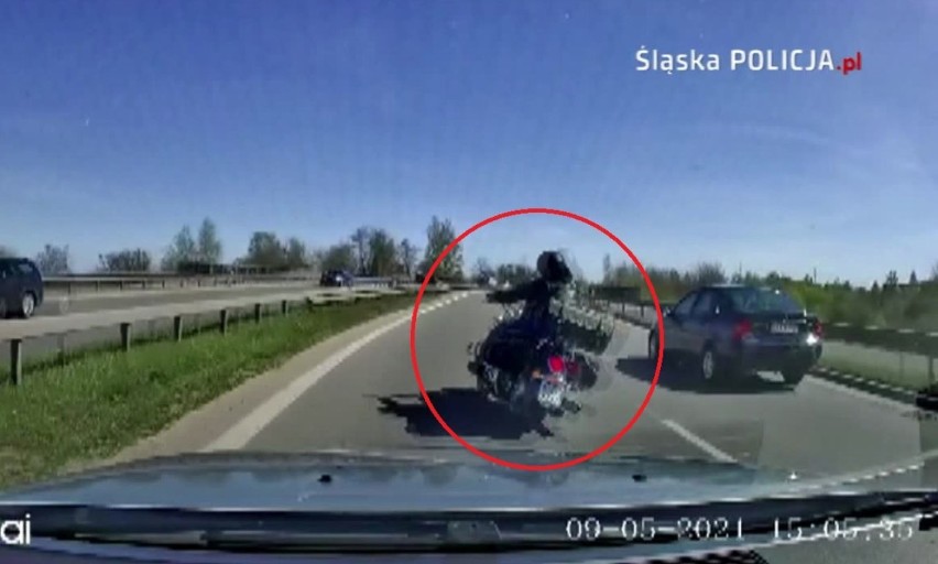 Ku przestrodze! Zobacz WIDEO z wypadku motocyklisty w Śląskiem. Przerażające! Tragiczny początek sezonu motocyklowego w regionie