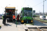 Wypadek tramwajów na osiedlu Sobieskiego. Ranne są cztery osoby