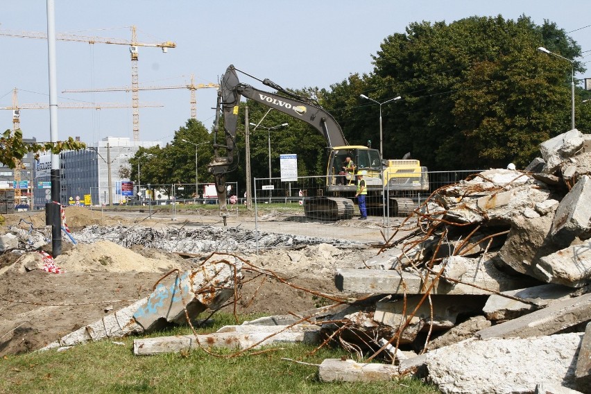 W miejscu obecnego wiaduktu tramwaje będą jeździły na...