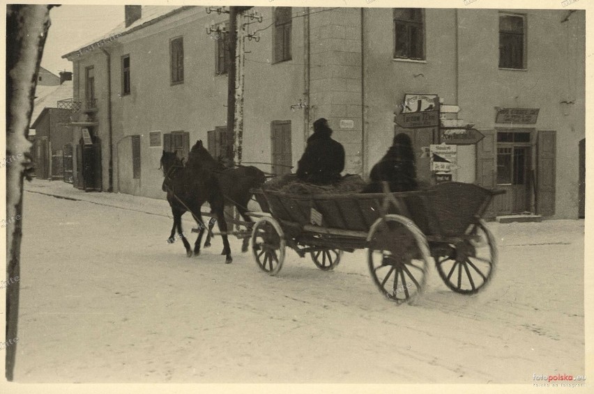 1940 rok, Rynek w Busku - Zdroju.