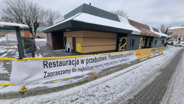 Restauracja planuje powiększyć siedzibę o fragment pasa zieleni od strony ulicy Armii Krajowej oraz część parkingu tuż za restauracją.