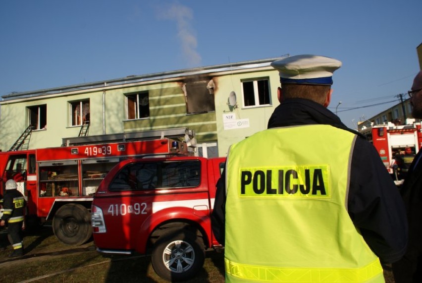 Pożar w Lipowinie. Reanimowano 4-letniego chłopca