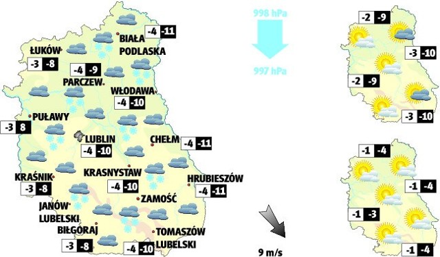 Lubelszczyzna: Pogoda na piątek 15 marca