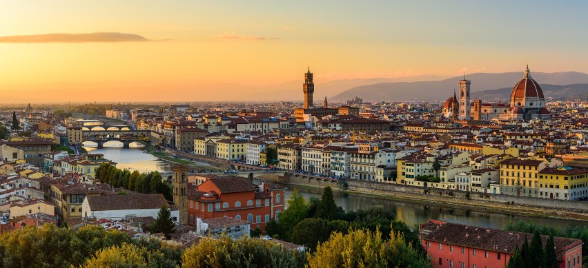 Florencja okazała się 8. najpopularniejszym kierunkiem w...