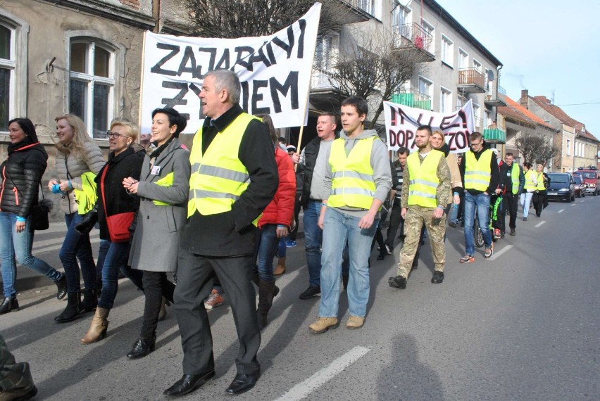 Zajarani Życiem PMI - przeszli ulicami Międzychodu 7 marca...