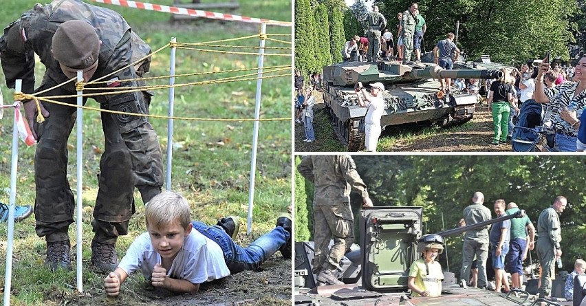 Piknik wojskowy w Parku Hallerów w Oświęcimiu przyciągnął...