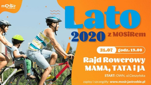 31 lipca w Jastrzębiu odbędzie się rodzinny rajd rowerowy.