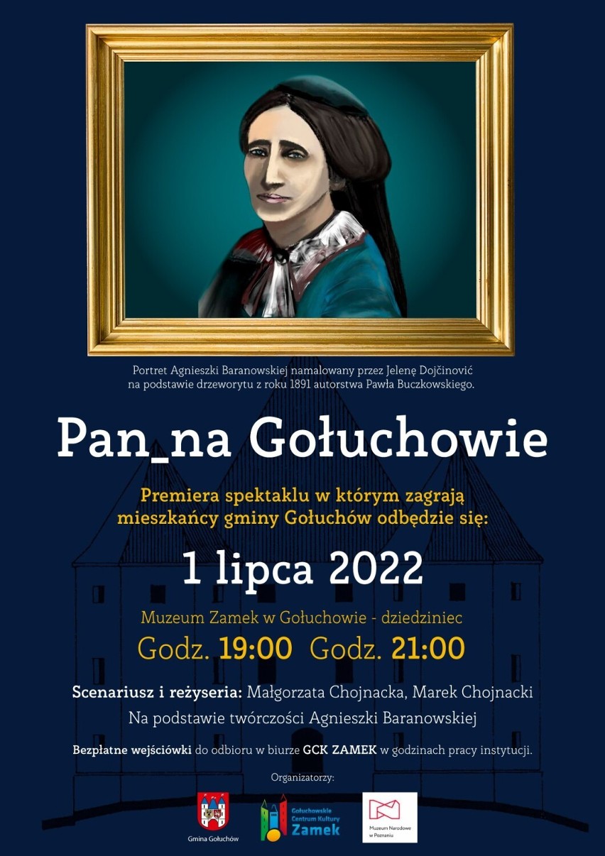 Premiera spektaklu "Pan_na Gołuchowie" odbędzie się już 1 lipca, dzień później dodatkowe przedstawienie