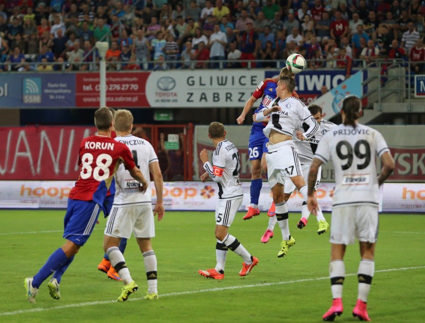 Piast Gliwice - Legia Warszawa. Wojskowi przegrywają...