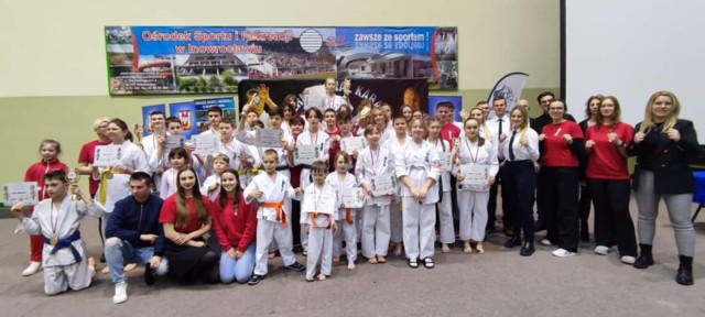 W mistrzostwach województwa inowrocławscy karatecy wypadli znakomicie